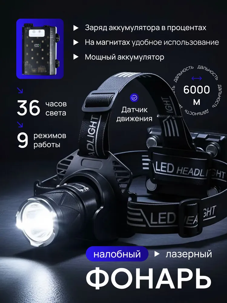 Налобный фонарь