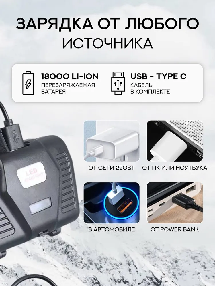 Налобный фонарь