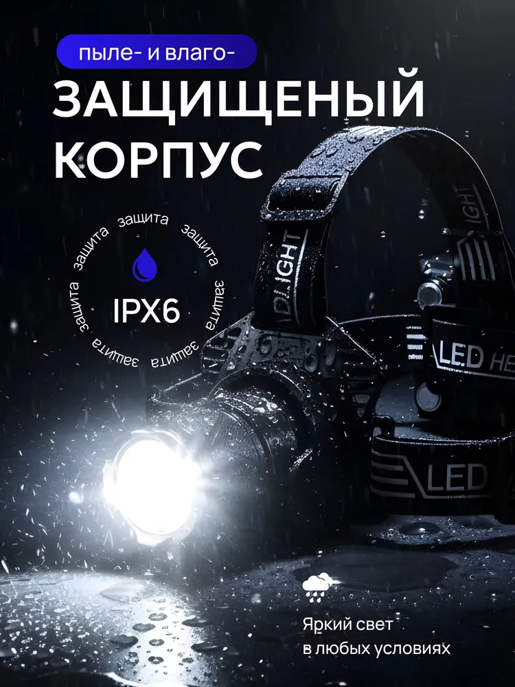 Налобный фонарь на день рождения